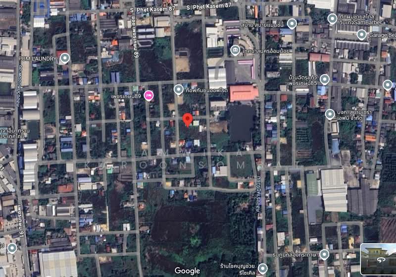 ขาย - ขายที่ดิน จ.สมุทรสาคร ซ.เพชรเกษม 87 ขนาด 99 ตรว., สมุทรสาคร