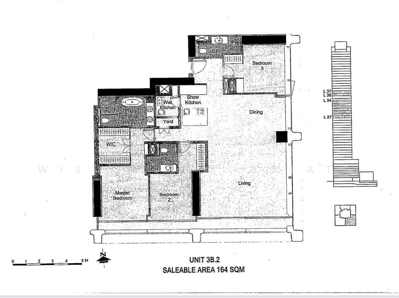 Nimit Langsuan, Bangkok, Langsuan Road, Lumphini, Pathum Wan, Bangkok, 3 Bedrooms, 164 sqm, Condo For Sale, by Wisdom Real Estate, 11732313 - DDproperty.com