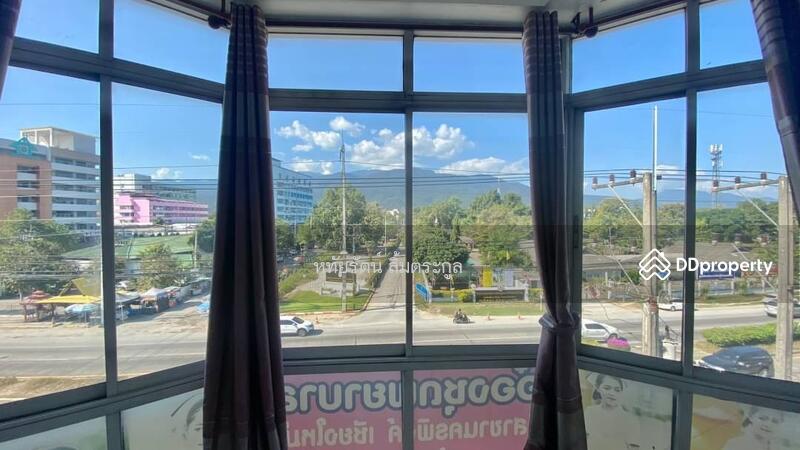 For Sale - Commercial building for sale, 4 floors, 1 unit, next to Chotana Road, near Nakornping Hospital., Chiang Mai