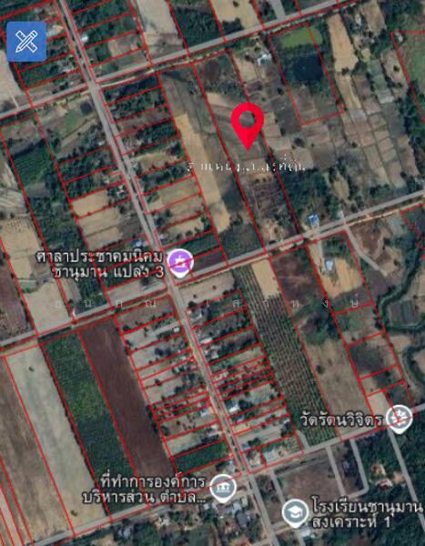 For Sale - ขายที่ดิน 21 ไร่เศษ พร้อมสิ่งปลูกสร้าง ตำบลชานุมาน, Amnat Charoen