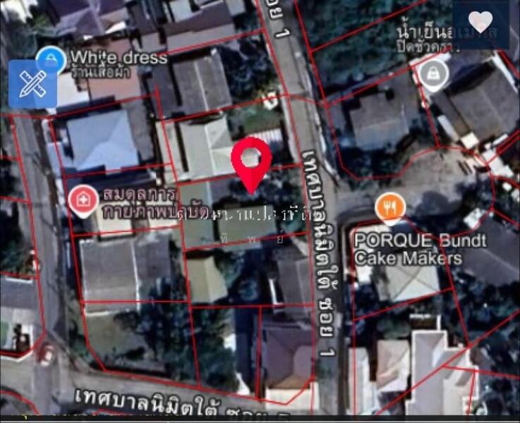 ขาย - ที่ดินจำนวน 225 ตารางวา พร้อมสิ่งปลูกสร้าง 3 รายการ ถนนเทศบาลสงเคราะห์ และถนนประชาชื่น, กรุงเทพ