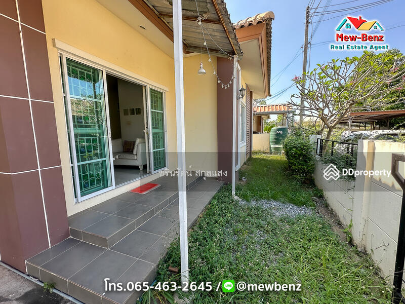 For Sale - หมู่บ้านสุขุมวิท 3 บ้านเดี่ยวชั้นเดียว 3 ห้องนอน 2 ห้องน้ำ ใกล้นิคม 304, Prachin Buri