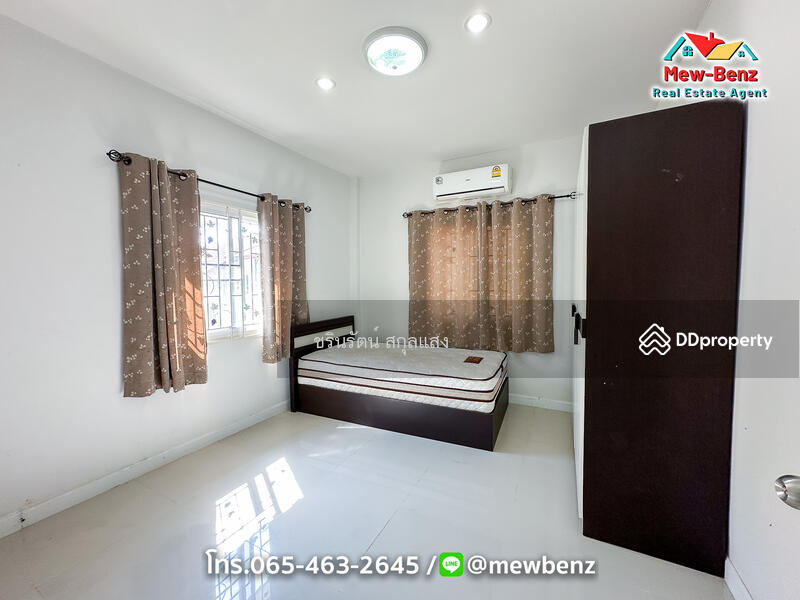 For Sale - หมู่บ้านสุขุมวิท 3 บ้านเดี่ยวชั้นเดียว 3 ห้องนอน 2 ห้องน้ำ ใกล้นิคม 304, Prachin Buri