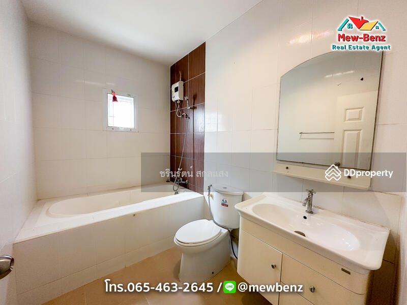 For Sale - หมู่บ้านสุขุมวิท 3 บ้านเดี่ยวชั้นเดียว 3 ห้องนอน 2 ห้องน้ำ ใกล้นิคม 304, Prachin Buri