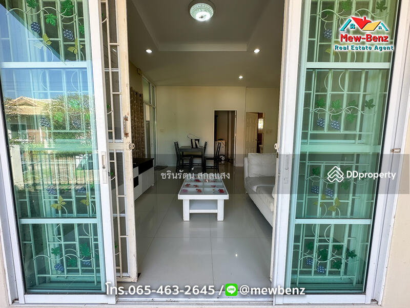 For Sale - หมู่บ้านสุขุมวิท 3 บ้านเดี่ยวชั้นเดียว 3 ห้องนอน 2 ห้องน้ำ ใกล้นิคม 304, Prachin Buri