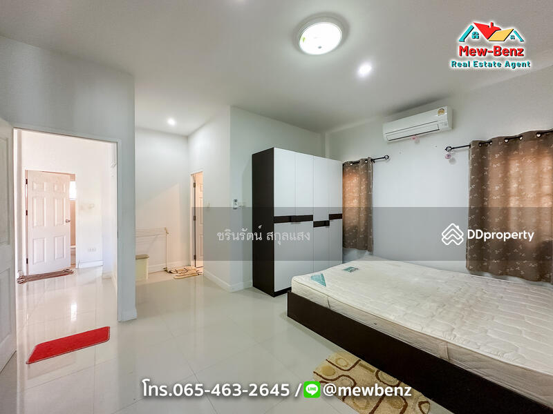 For Sale - หมู่บ้านสุขุมวิท 3 บ้านเดี่ยวชั้นเดียว 3 ห้องนอน 2 ห้องน้ำ ใกล้นิคม 304, Prachin Buri