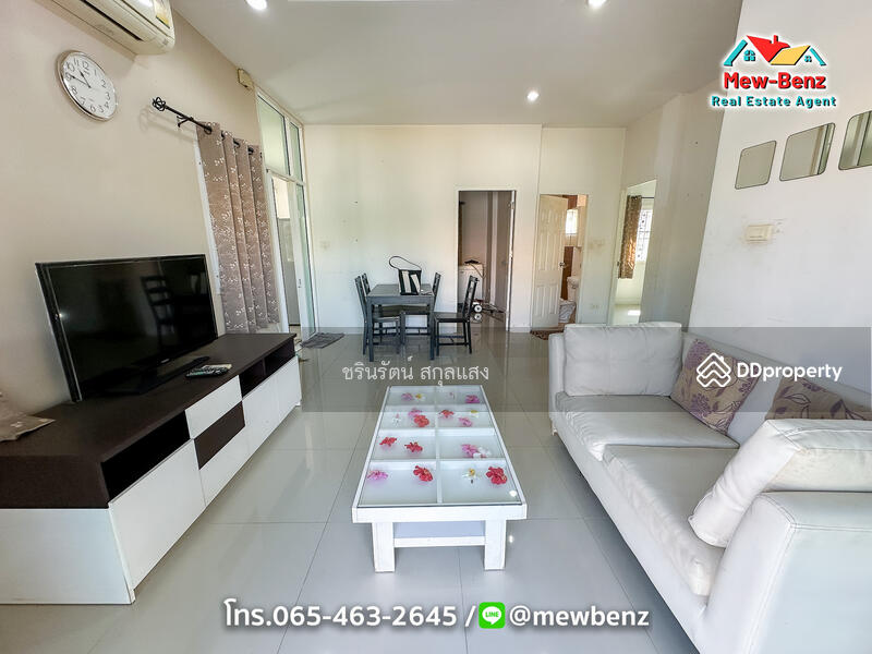 For Sale - หมู่บ้านสุขุมวิท 3 บ้านเดี่ยวชั้นเดียว 3 ห้องนอน 2 ห้องน้ำ ใกล้นิคม 304, Prachin Buri