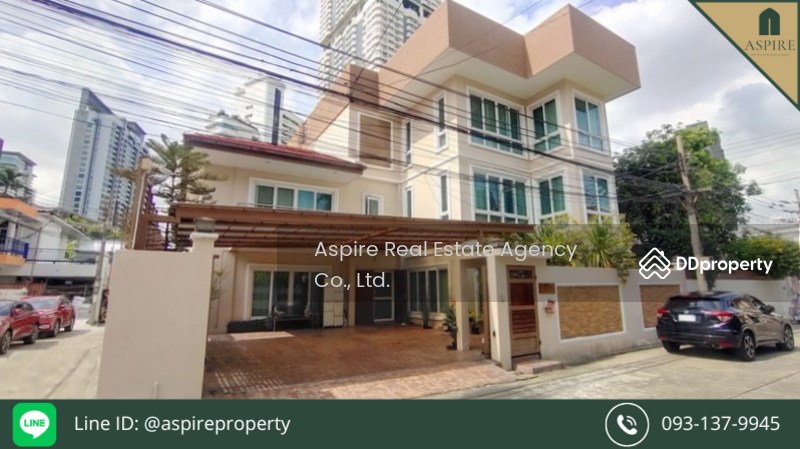 For Sale - บ้านเดี่ยว 3 ชั้น สุขุมวิท 26 ใกล้ BTS พร้อมพงษ์, Bangkok