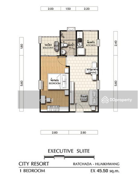 For Sale - City Resort Ratchada-Huaykwang, Bangkok