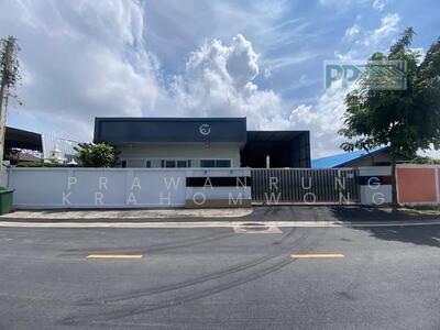 ขาย - ขายที่ดินและสิ่งปลูกสร้าง โกดังสร้างเต็มพื้นที่ พื้นที่ขนาด1ไร่ (พื้นที่สีเหลือง สามารถขอ รง.4 ได้), สมุทรปราการ