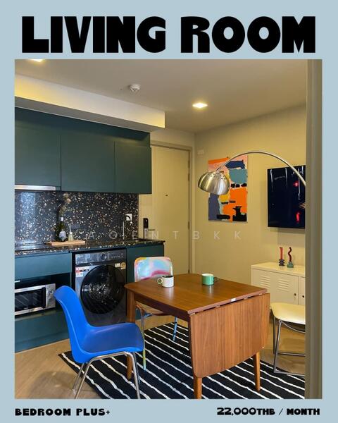 The Base Sukhumvit 50, Bangkok, Soi Roem Charoen 1, Sukhumvit 50 Road, Phra Kanong, Khlong Toei, Bangkok, 1 Bedroom, 36 sqm, Condo For Rent, by Agentbkk, 11741132 - DDproperty.com