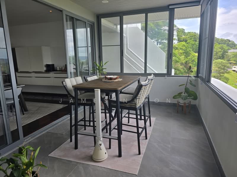 Blue Canyon Heights, Phuket, 165 Village No. 1 Thepkrasattri Road, Mai Khao, Thalang, Phuket, 3 Bedrooms, 252 sqm, Condo For Sale, by James Nixon, 11742295 - Solarium with Sea view - DDproperty.com