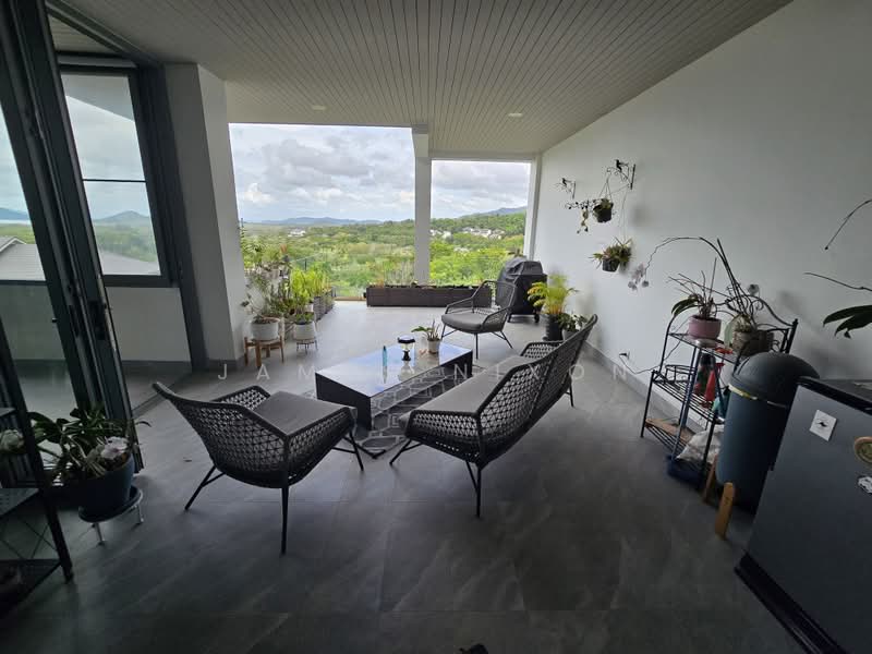 Blue Canyon Heights, Phuket, 165 Village No. 1 Thepkrasattri Road, Mai Khao, Thalang, Phuket, 3 Bedrooms, 252 sqm, Condo For Sale, by James Nixon, 11742295 - Main floor terrace - DDproperty.com