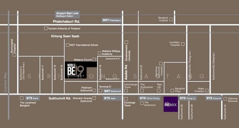 Noble BE19 Sukhumvit, Bangkok, 89 Sukhumvit 19 Alley, Khlong Tan Nua, Watthana, Bangkok, 2 Bedrooms, 52 sqm, Condo For Sale, by Sirithong Saetang, 11742929 - DDproperty.com