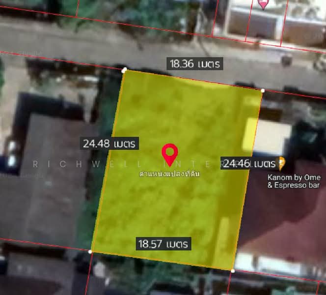 Land for sale in front of the city, Paet Riew, area 108 sq m, Soi Mahachakraphan 17,, Chachoengsao, Nha Mueng, Muang Chachoengsao, Chachoengsao, , 432 sqm, Land For Sale, by RICHWELL INTERPLUS, 11743677 - DDproperty.com