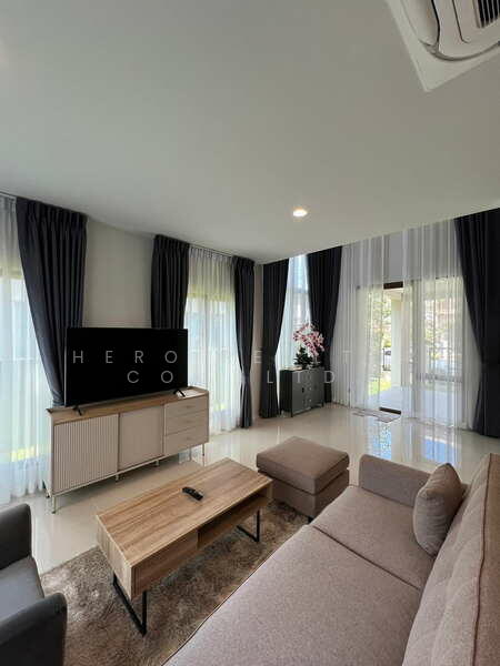 Burasiri Krungthep Kreetha, Bangkok, 95 Soi Pracha Ruam Chai, Hua Mak, Bang Kapi, Bangkok, 4 Bedrooms, 238 sqm, Single Detached House For Rent, by Hero Realtor Co., Ltd., 11745285 - DDproperty.com