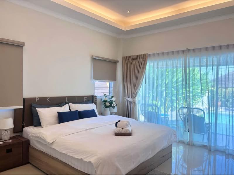 12R0431 Pool villa for rent 3 bedroom 2 bathroom 60,000/month at thalang have fully furnished, Phuket, Thep Krasattri, Thalang, Phuket, 3 Bedrooms, 180 sqm, Villa For Rent, by PK LIFE Property, 11747843 - DDproperty.com