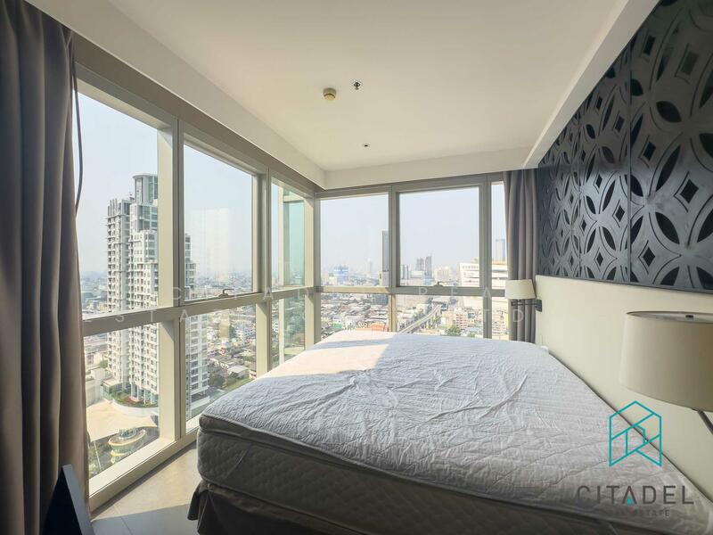The River by Raimon Land, Bangkok, Soi Charoen Nakorn 13, Charoen Nakorn Road, Khlong Ton Sai, Khlong San, Bangkok, 2 Bedrooms, 78 sqm, Condo For Rent, by Citadel Real Estate Co., Ltd. -, 11749378 - DDproperty.com