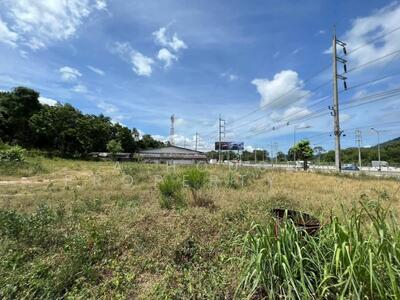 ขาย - ขายที่ดินติดถนนมอเตอร์เวย์ บางพระ ศรีราชา, ชลบุรี