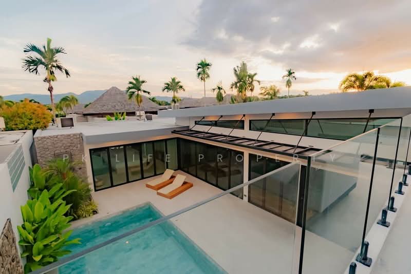 2R0830 Pool villa for rent 4 bedroom 4 bathroom 150,000/month at cherngtalay have fully furnished, Phuket, Choeng Thale, Thalang, Phuket, 4 Bedrooms, 400 sqm, Villa For Rent, by PK LIFE Property, 11750531 - DDproperty.com