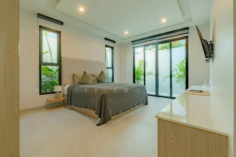 2R0830 Pool villa for rent 4 bedroom 4 bathroom 150,000/month at cherngtalay have fully furnished, Phuket, Choeng Thale, Thalang, Phuket, 4 Bedrooms, 400 sqm, Villa For Rent, by PK LIFE Property, 11750531 - DDproperty.com