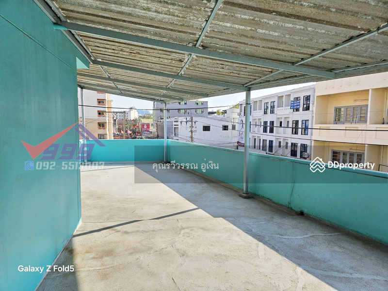 For Sale - 2-Story Commercial Building Soi Prachasongkroh 27 (Soi Permsin), Din Daeng District, Bangkok