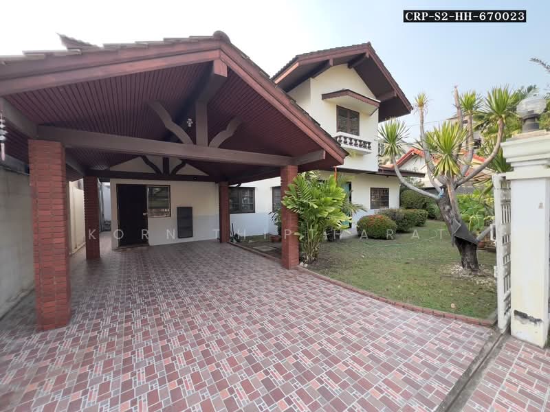 For Rent - ให้เช่าบ้านเดี่ยวหมู่บ้านออคิดวิลล่า ใกล้รถไฟฟ้าสายสีเหลือง สถานีลาดพร้าว83, Bangkok