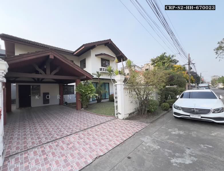 For Rent - ให้เช่าบ้านเดี่ยวหมู่บ้านออคิดวิลล่า ใกล้รถไฟฟ้าสายสีเหลือง สถานีลาดพร้าว83, Bangkok