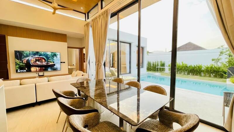 8R0694 Pool villa for rent 4 bedroom 5 bathroom 160,000/month at chalong have fully furnished, Phuket, Chalong, Muang Phuket, Phuket, 4 Bedrooms, 320 sqm, Villa For Rent, by PK LIFE Property, 11758834 - DDproperty.com