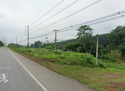 ขาย - ขายที่ดินกระแสบนเนื้อที่ 1 ไร่(635ตรว.) หน้าติดถนนทล.344ชลบุรี-แกลง, ระยอง