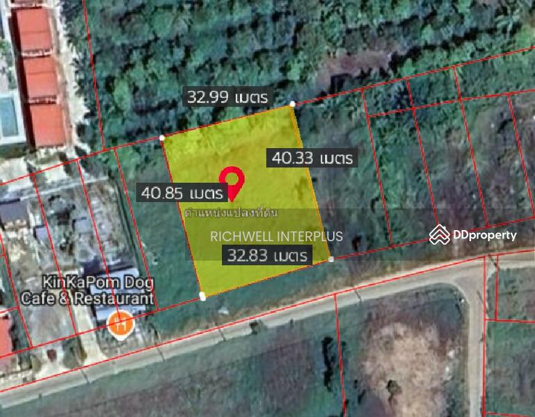 For Sale - Land for sale, filled in, 340 sq.w., next to Soi Karunrat, near Road 3161-500 meters,, Rayong