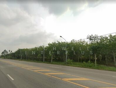 ขาย - ขายที่ดินบ้านนา4 ไร่ หน้าติดถ.สี่เลนกว้าง115เมตร ติดถนน2ด้าน อ.แกลง, ระยอง