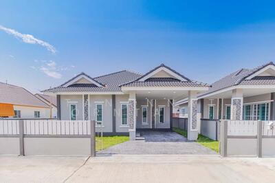 ขาย - บ้านชั้นเดียว 3 ห้องนอน บนเนื้อที่ 50 ตร.ว. ใกล้ถนนวงแหวนรอบ 3 ในทำเลสันผักหวาน หางดง, เชียงใหม่