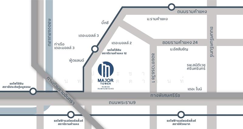 For Rent - Major Tower Rama 9 - Ramkhamhaeng, Bangkok
