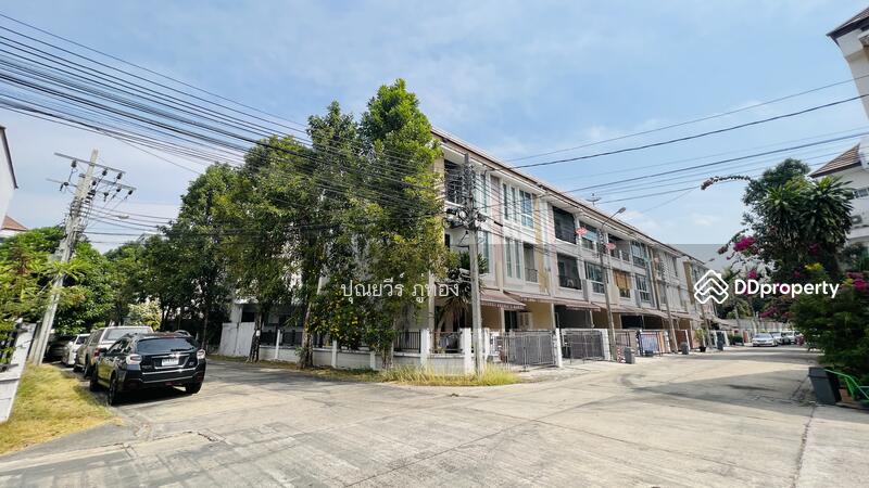 บ้านราชพฤกษ์ บ้านกลางเมือง สาทร ตากสิน 2 หน้าสวน ไม่มีบ้านตรงข้าม หันหน้าชนกัน 