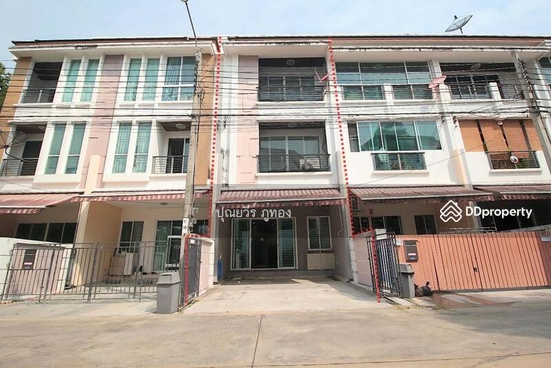 บ้านราชพฤกษ์ บ้านกลางเมือง สาทร ตากสิน 2 หน้าสวน ไม่มีบ้านตรงข้าม หันหน้าชนกัน 