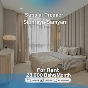 For Rent - Supalai Premier Si Phraya-Samyan, Bangkok