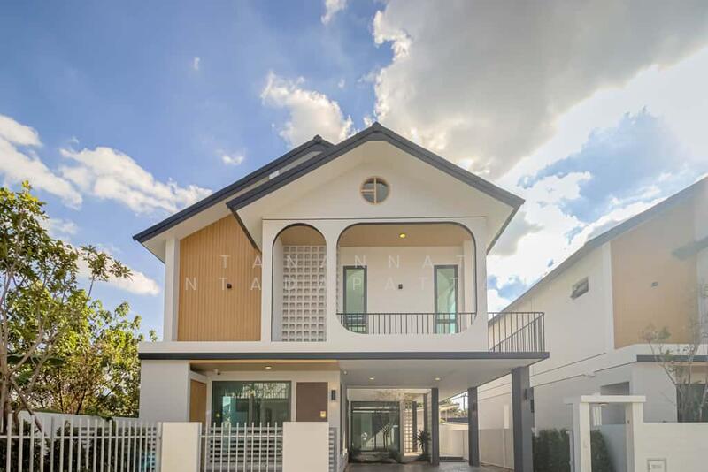 ขาย - บ้านเดี่ยวสร้างใหม่ สไตล์โมเดิร์นมินิมอล 3 ห้องนอน โซนท่าวังตาล, เชียงใหม่