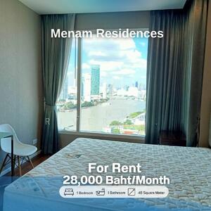 For Rent - Menam Residences, Bangkok