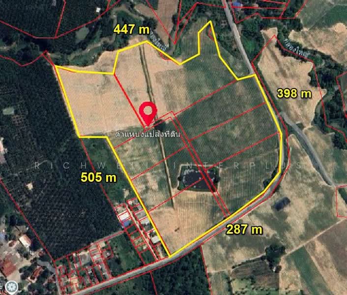 Land for sale in Nong Irum, 79 rai, on 2 sides of the road, next to a large canal, Chon Buri (Pattaya), Nong I-run, Ban Bung, Chon Buri (Pattaya), , 127,961 sqm, Land For Sale, by RICHWELL INTERPLUS, 11768987 - DDproperty.com