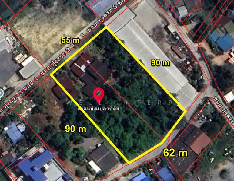 ขายที่ดินบ้านสวน 3 ไร่ ติดถนนคอนกรีต2ด้านซอยทุ่งสระ3 ใกล้ถนนบายพาส(361)-450เมตร เมืองชลบุรี, ชลบุรี, บ้านสวน, เมืองชลบุรี, ชลบุรี, 5,656 ตร.ม., ที่ดิน ขาย, โดย RICHWELL INTERPLUS, 11769535 - DDproperty.com