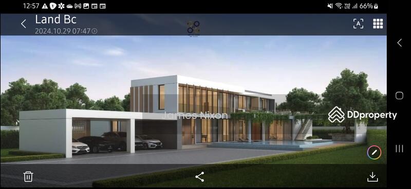 Example of a villa design that can be built on this property.