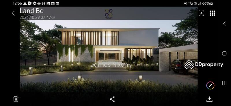 Example of a villa design that can be built on this property.
