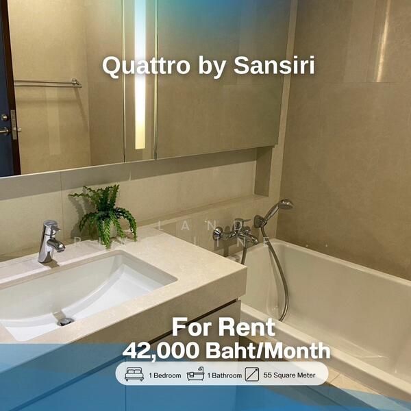 Quattro by Sansiri, Bangkok, 134 Thong Lo 4 Alley, Khlong Tan Nua, Watthana, Bangkok, 1 Bedroom, 55 sqm, Condo For Rent, by Land Riverline Real Estate, 11770801 - DDproperty.com