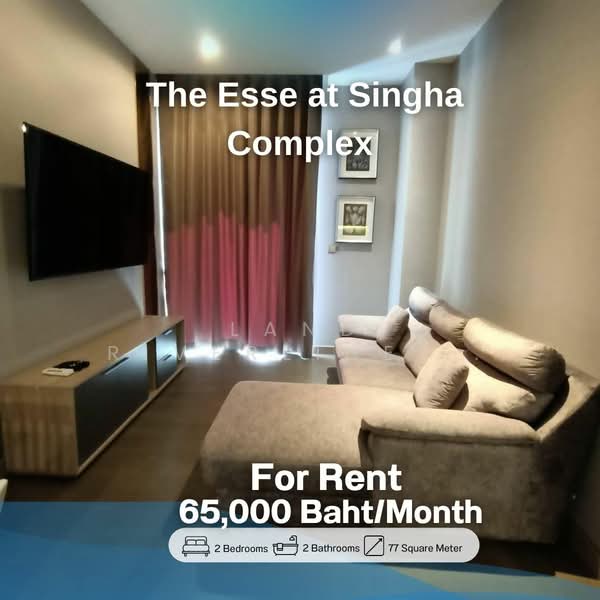 The Esse at Singha Complex : ดิ เอส แอท สิงห์ คอมเพล็กซ์, กรุงเทพ, 1788 ถนนเพชรบุรีตัดใหม่, คลองเตยเหนือ, วัฒนา, กรุงเทพ, 77 ตร.ม., คอนโด ให้เช่า, โดย Land Riverline Real Estate, 11773039 - DDproperty.com