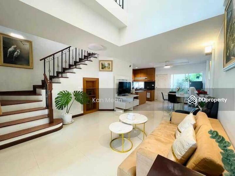 For Rent - Vista Park Prachachuen Townhome, 3 floors, 3 bedrooms, 4 bathrooms, 2 living rooms, Nonthaburi