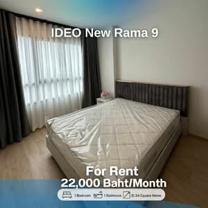 For Rent - IDEO New Rama 9, Bangkok