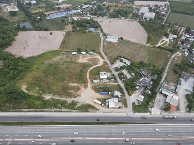 ขาย - 86970 - ขายที่ดินเปล่า วิวเขา ใกล้มอเตอร์เวย์หมายเลข 7 ติดถนนคอนกรีตบ้านห้วยกุ่ม ซอย 1 บางพระ, ชลบุรี