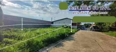 ขาย - ขายด่วนมาก ที่ดินเปล่า ราคาล้านต้น อ.เมือง ระยอง เหมาะสำหรับ สร้างบ้าน หรือ ห้องแถวให้เช่า, ระยอง