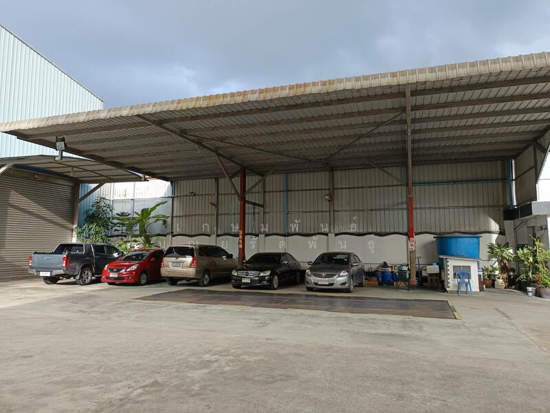 ขาย - ที่ดินพร้อมโฮมออฟฟิศ+โกดัง ซอย อาจารย์สันติคุณ, สมุทรสาคร